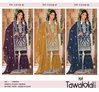 Tawakal 1316 Naylon Orgenza  With Embroidery Work Top With Plazo Dupatta Bulk Orders In India